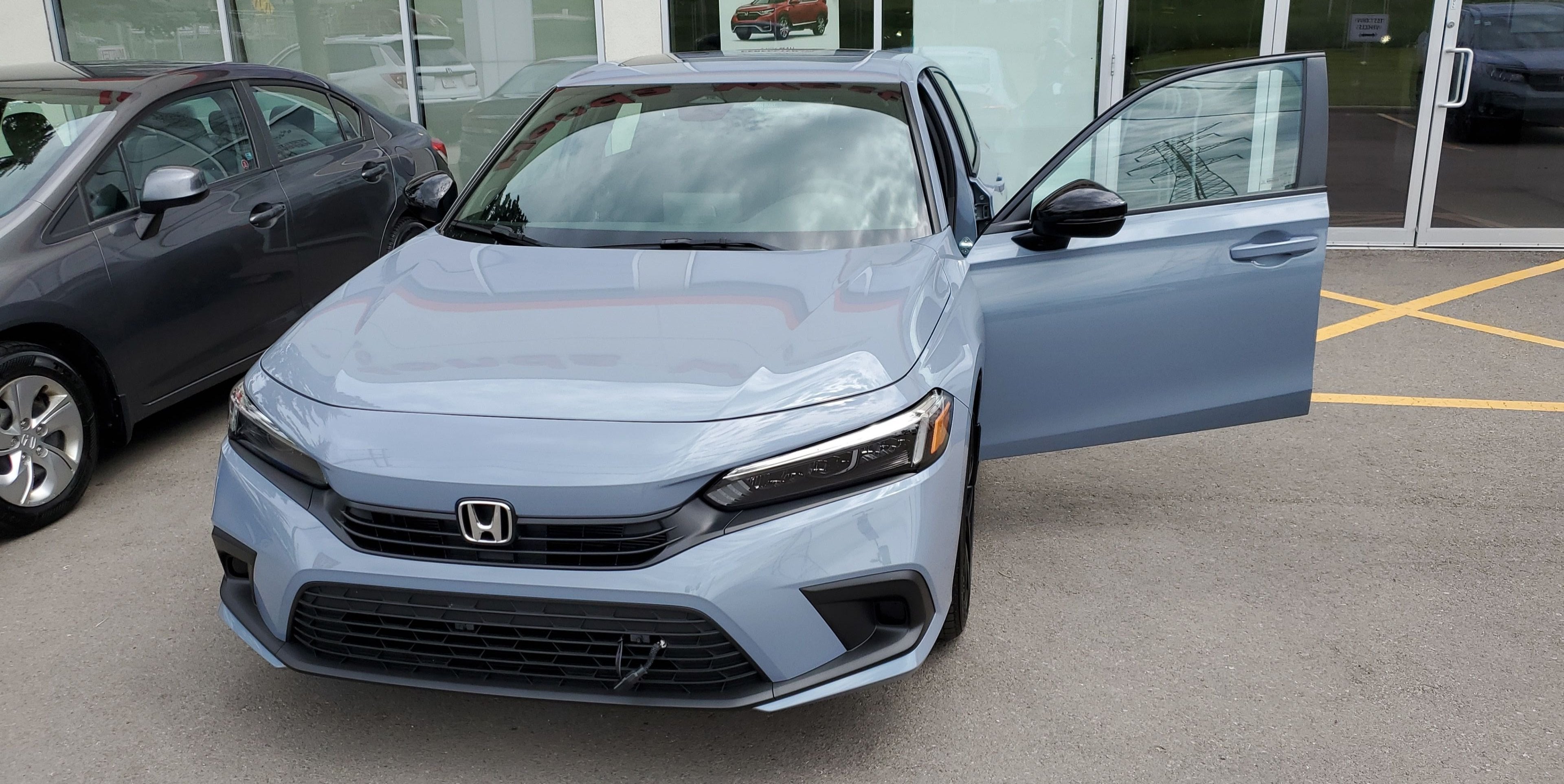 2022 Honda Civic Sport in Sonic Grey Pearl Page 2 11th Gen Civic Forum